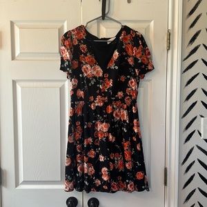 Moon floral dress